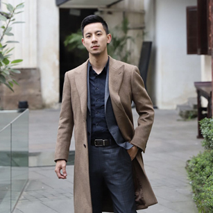 達人-凌rain同款定制大衣