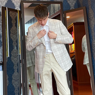 達人-張可樂同款定制西服