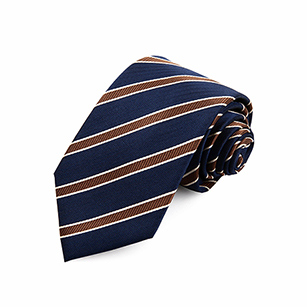 深藍(lán)色斜紋爆款商務(wù)領(lǐng)帶